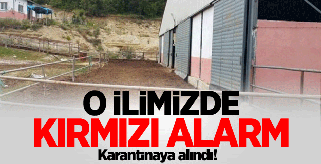 Balıkesir'de kırmızı alarm!