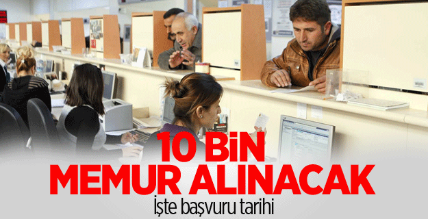 10 bin memur alınacak