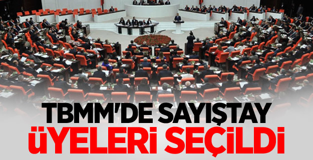 TBMM'de Sayıştay üyeleri seçildi