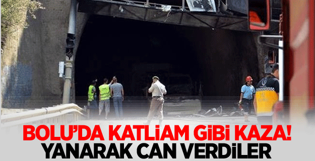 Bolu'da katliam gibi kaza: 5 ölü