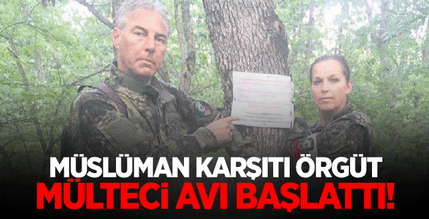 Avrupa'nın orta yerinde mülteci avı başlatıldı!