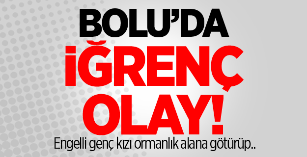 Zihinsel engelli kıza tecavüz etti!