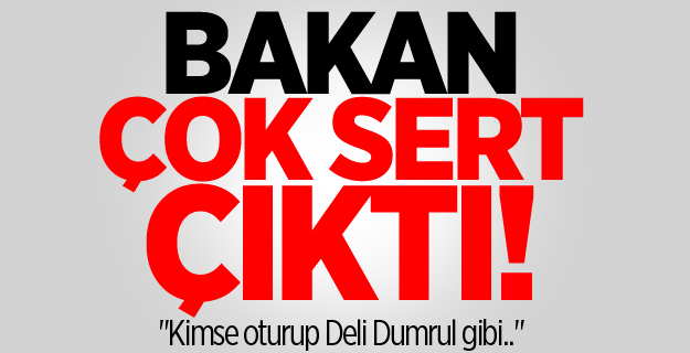 Bakan Çelik'ten çok sert 'Haraç' açıklaması