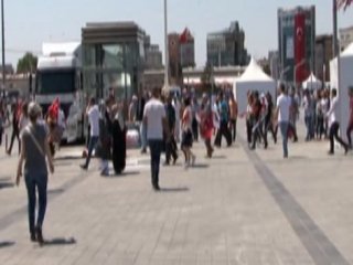 Taksim meydanı boşaltıldı!