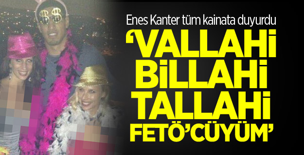 Enes Kanter'den Fethullah Gülen tweeti