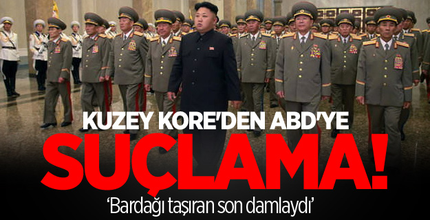 Kuzey Kore'den ABD'ye suçlama
