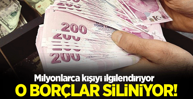 6 milyon kişinin gelir testi borcu siliniyor