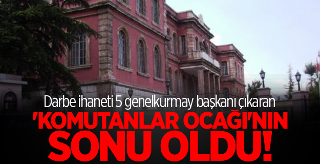 Işıklar Askeri Lisesi kapatıldı