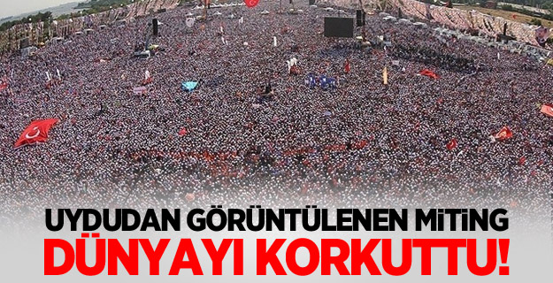 Yenikapı uydudan böyle görüntülendi
