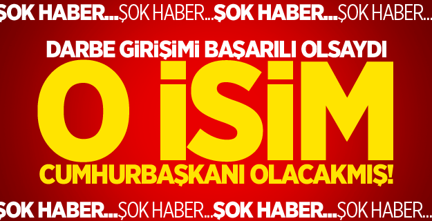 Akın Öztürk Cumhurbaşkanı olacakmış