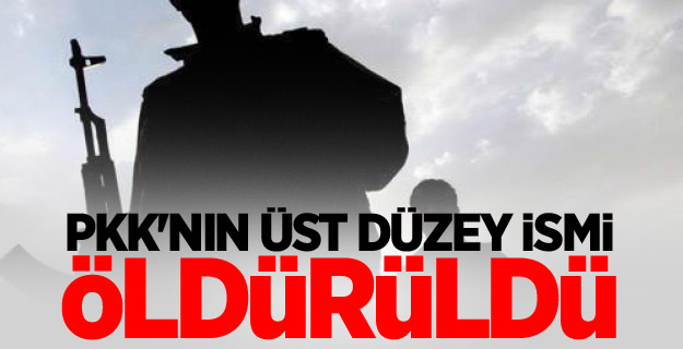 PKK'nın üst düzey ismi öldürüldü