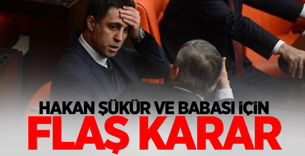 Hakan Şükür ve babası için flaş karar
