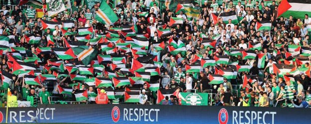 Filistinli çocuklar Celtic için seferber oldu!