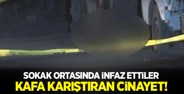 İzmir'de sokak ortasında cinayet