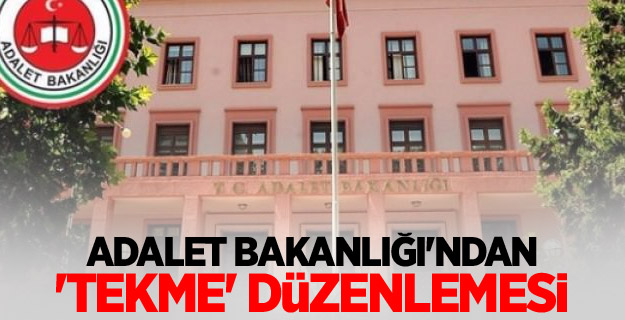 Adalet Bakanlığı'ndan 'tekme' düzenlemesi