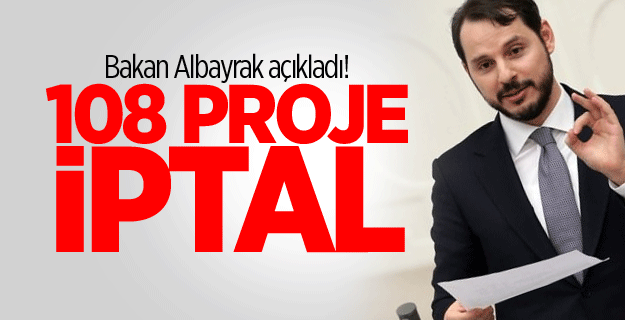 108 adet HES projesi iptal edildi!