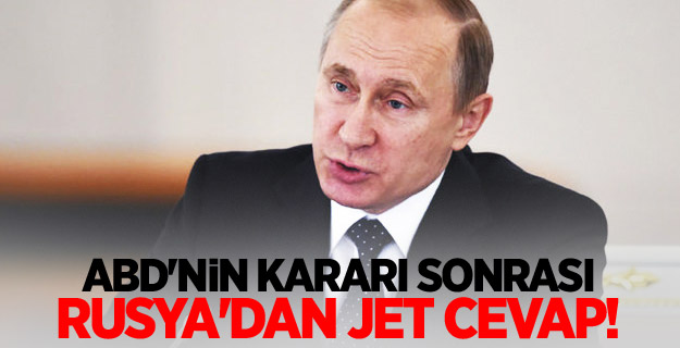 ABD'nin kararı sonrası Rusya'dan jet yanıt