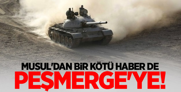 Musul'dan bir kötü haber de Peşmerge'ye!