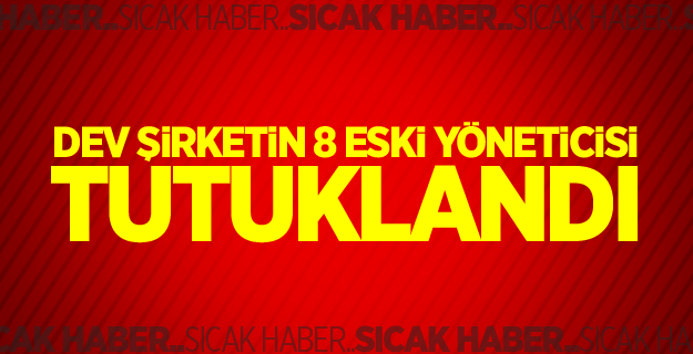 Sürat Kargo'nun gözaltına alınan 8 eski yöneticisi tutuklandı