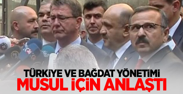 Türkiye ve Bağdat yönetimi Musul için anlaştı