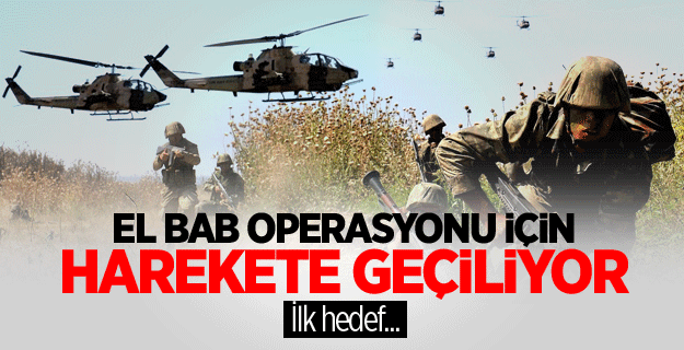 El Bab operasyonu için geri sayım başladı
