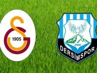 Galatasaray Dersimspor maçı skor kaç kaç sona erdi?