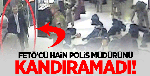 Darbeci Tümgeneral'in oyununu polis müdürü yutmadı