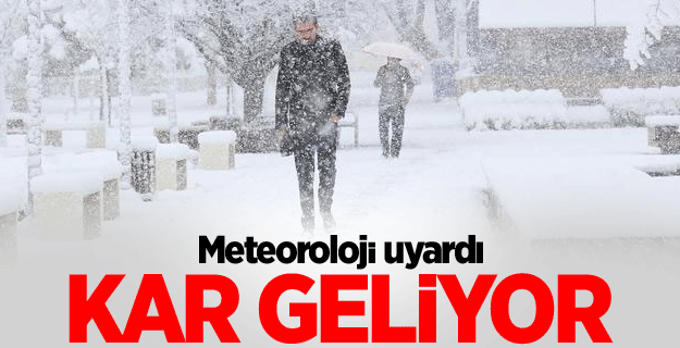 Meteoroloji'den soğuk hava uyarısı!