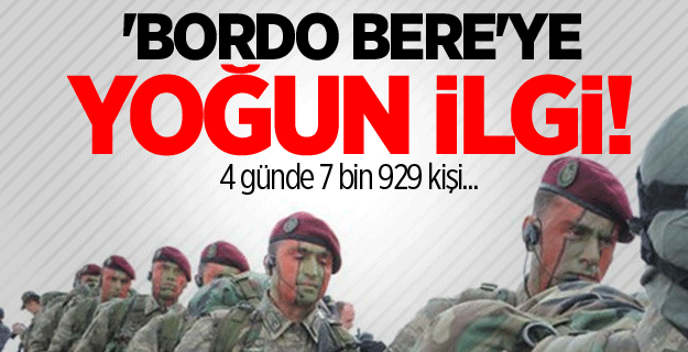4 günde 7 bin 929 kişi başvuru yaptı