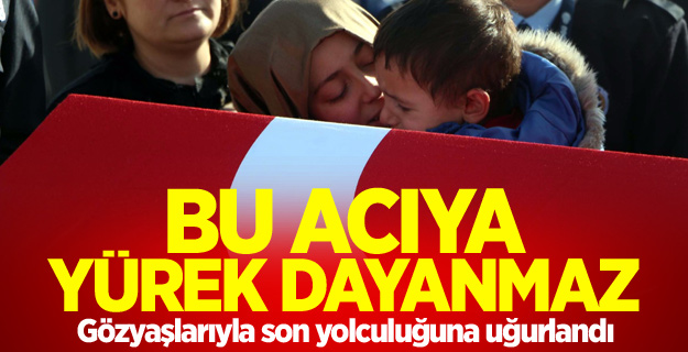 Şehit kaymakam gözyaşlarıyla uğurlandı