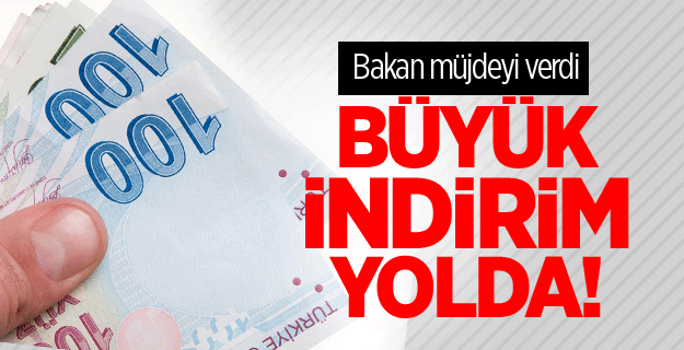 Vergiye geçici indirim geliyor!
