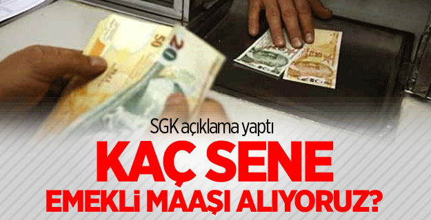 SGK'dan emekli maaşı açıklaması!