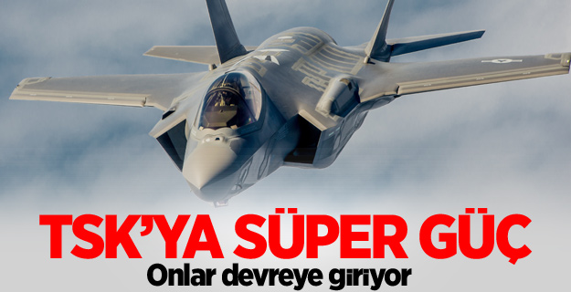 Terörle mücadelede F-35'ler devreye giriyor