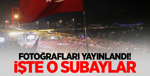 Fotoğrafları yayınlandı! İşte o subaylar
