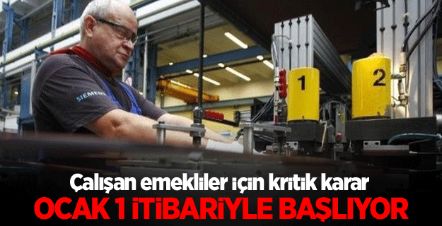 Çalışan emekliye ikinci tazminat hakkı