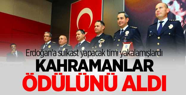 FETÖ'nün suikast timini yakalayan polislere ödül