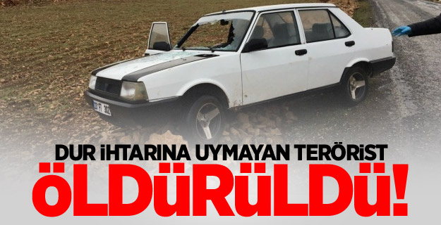 Kocaköy'de bir terörist öldürüldü