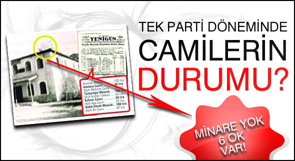Camilerde yapmadıkları kalmamış