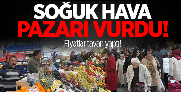Soğuk hava pazarı vurdu!