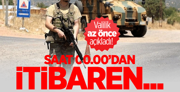 Lice ve Hani ilçe kırsalındaki sokağa çıkma yasağı kaldırıldı