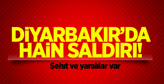 Diyarbakır'da patlama! Yaralılar var
