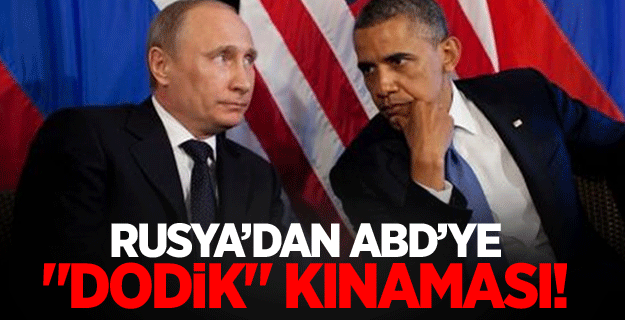 Rusya’dan ABD’ye "Dodik" kınaması