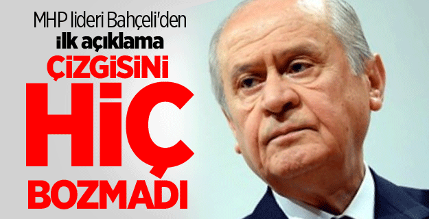 Devlet Bahçeli'den 'anayasa teklifi' açıklaması