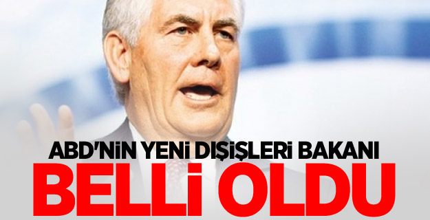 ABD'nin yeni Dışişleri Bakanı belli oldu