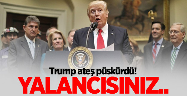Trump'tan ABD basınına: Yalancısınız