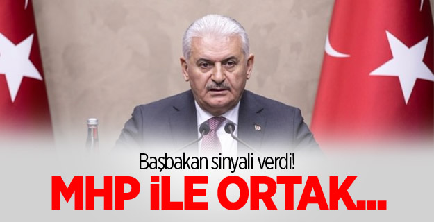 Başbakan sinyali verdi: MHP ile ortak...