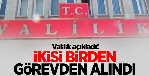 Yozgat'ta 2 Vali Yardımcısı görevden alındı