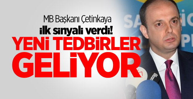 MB Başkanı Çetinkaya ilk sinyali verdi! Yeni tedbirler geliyor