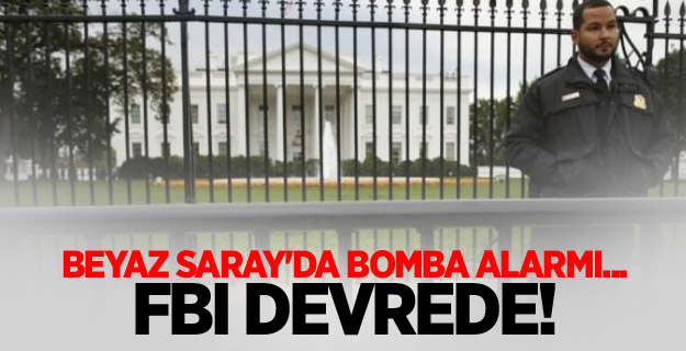 Beyaz Saray'da bomba alarmı... FBI devrede!