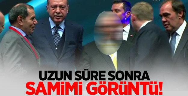 Aziz Yıldırım Cumhurbaşkanı'yla birlikte